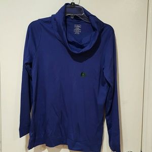 LL Bean Cowl neck top NWT